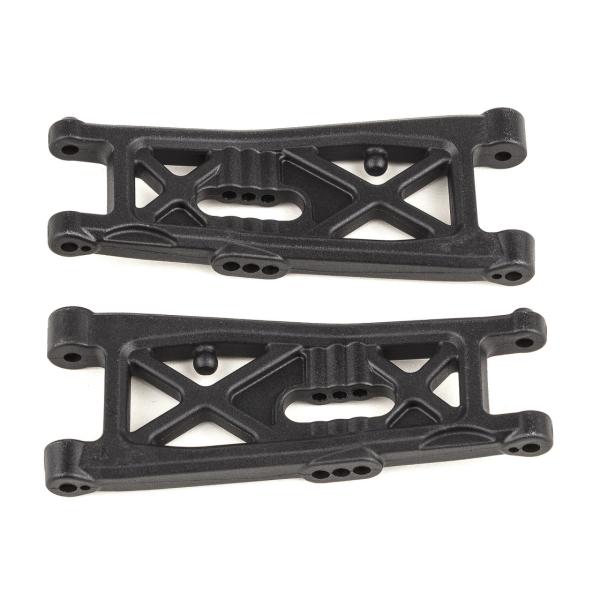 Team Associated RC10B7 FT Front Suspension Arms, carbon